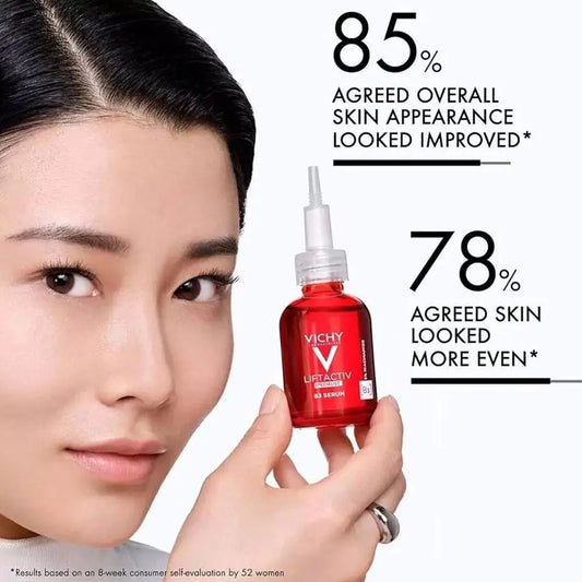 VICHY Facial Serum 16% B3 Rejuvenating Collagen Cream HA Moisturizing Facial Cream Peptide Lifting Anti-Wrinkle Brightening