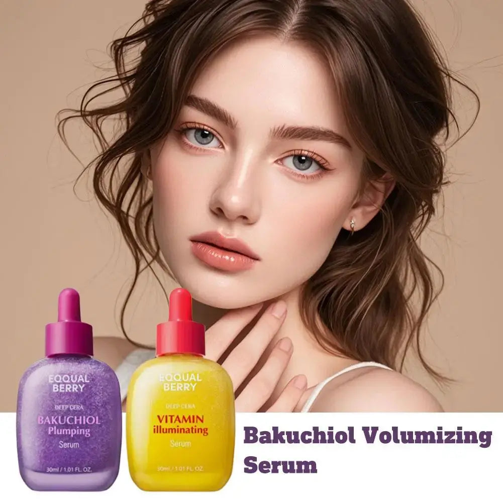 Korean EQQUALBERRY Bakuchiol Plumping Serum – The Gentle Retinol Alternative for Youthful, Radiant Skin