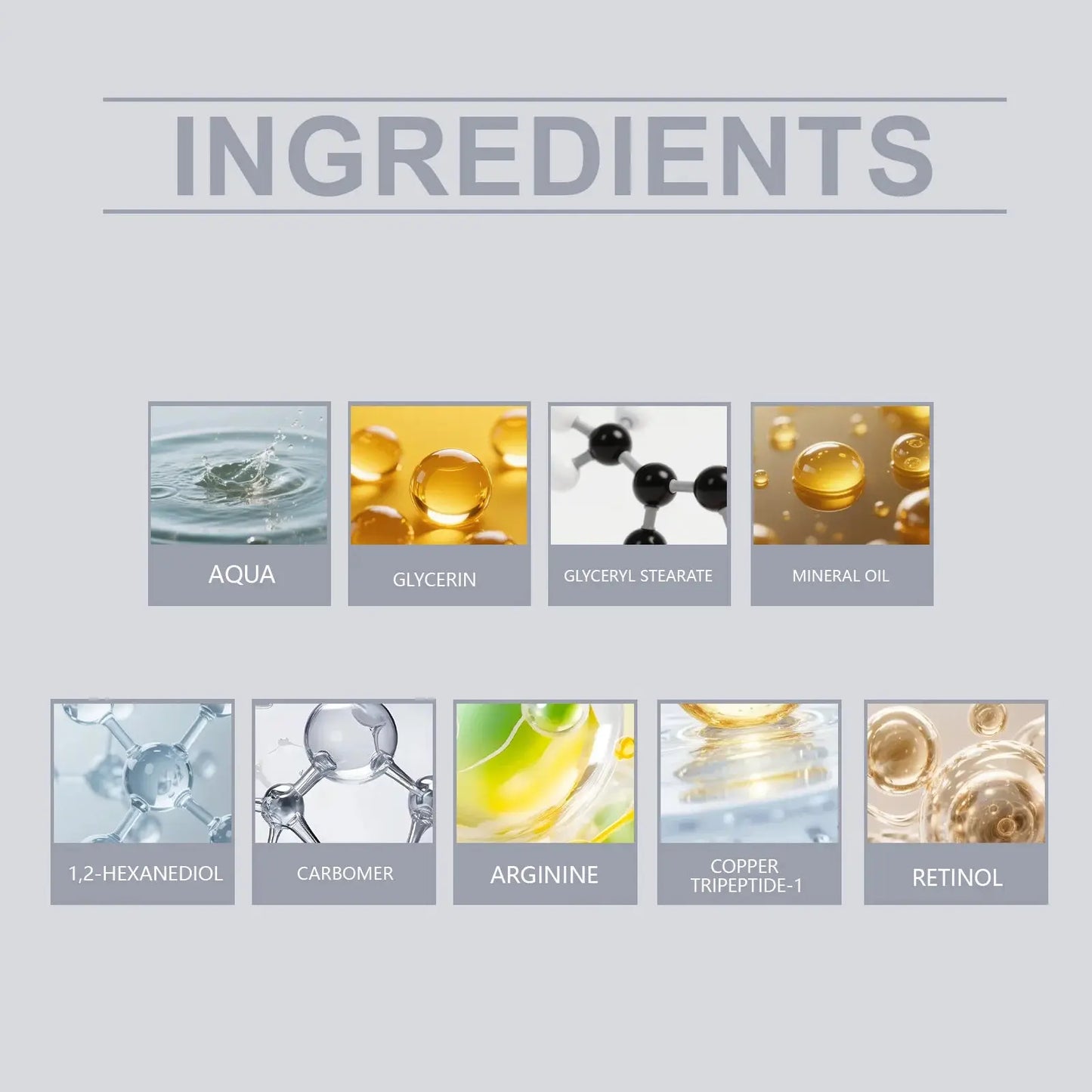 HOYGI Retinol Eye Cream Firming Moisturizing Anti Aging Eyes Serum Lifting Firming Fade Fine Line Remove Dark Circles Essence Macu Kori