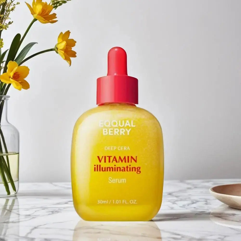 Korean EQQUALBERRY Bakuchiol Plumping Serum - VITAMIN Illuminating Reduces Wrinkles Lifts Skin Moisturizes Brightens Skincare Macu Kori