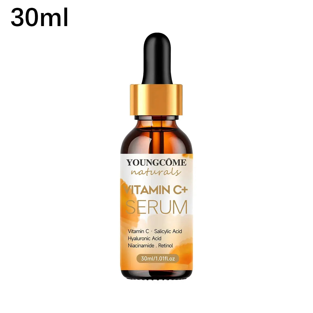 YOUNGCOME Facial essence Anti-aging Essence containing vitamin C,hyaluronic acid and retinol, Improves elasticity, Heals dryskin Macu Kori