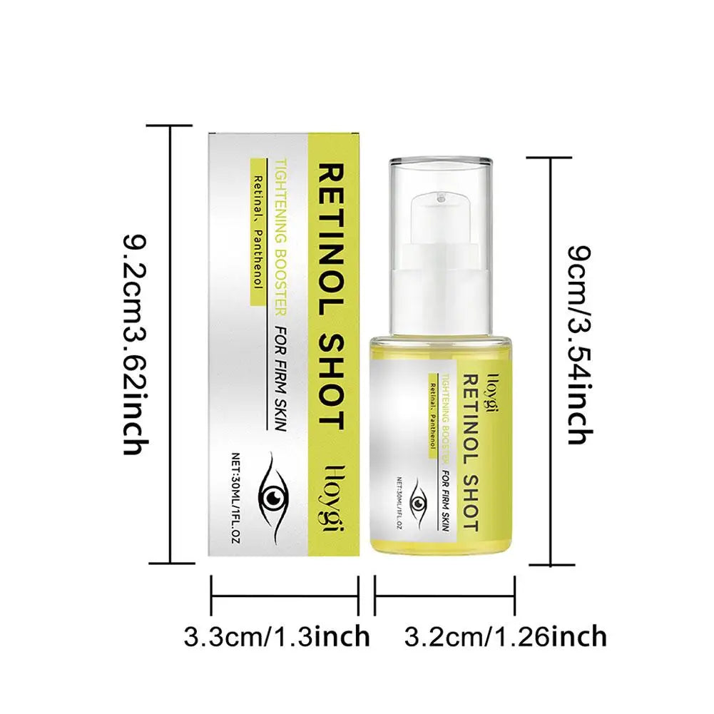 Korean Retinol Shot Tightening Booster Eye Cream Shrinking Dark Circles Anti Wrinkle Firming Enhancer Repair Serum Skin Care