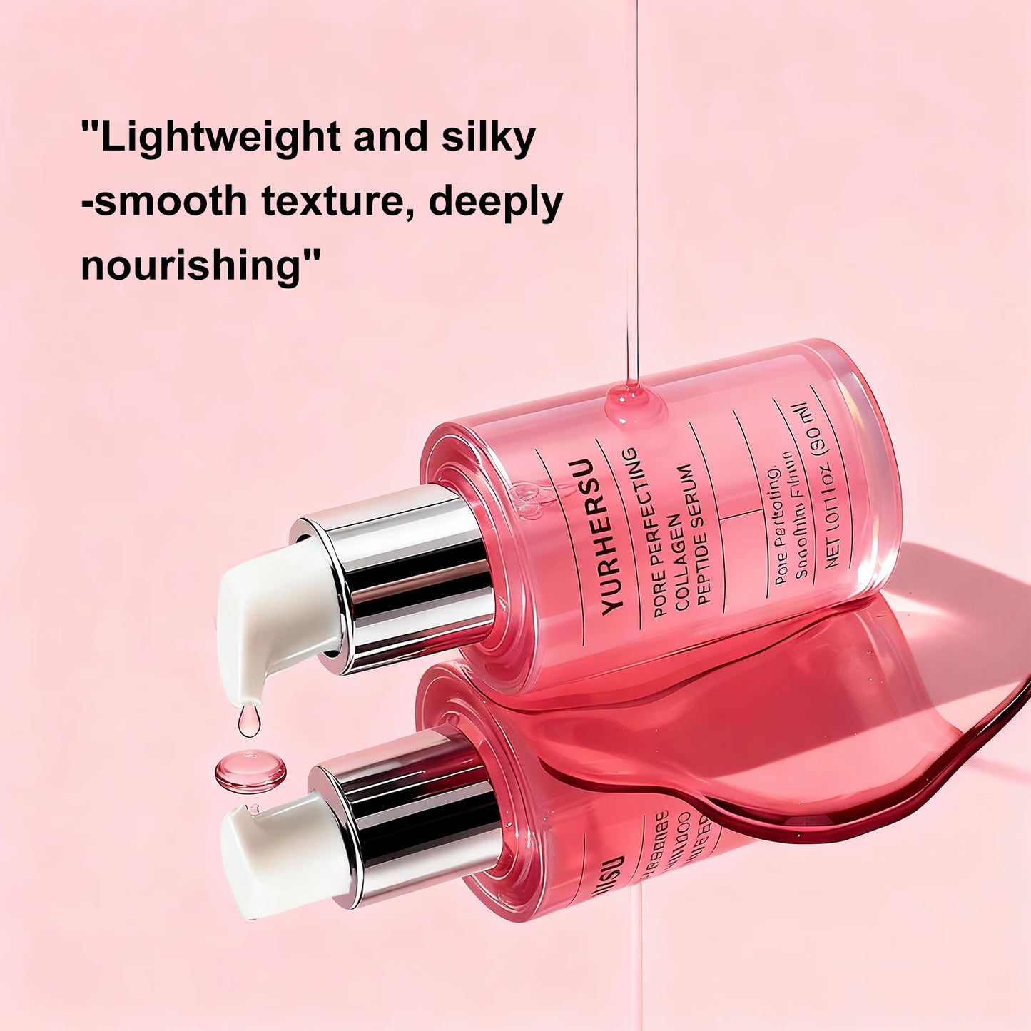 Collagen Peptides Wrinkle Remover Face Serum Lifting Firming Fade Fine Lines Anti-aging Essence Brighten Nourish Skin Care