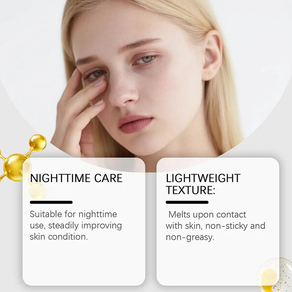 Korean Retinol Shot Tightening Booster Eye Cream Shrinking Dark Circles Anti Wrinkle Firming Enhancer Repair Serum Skin Care