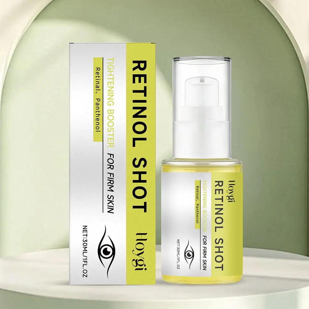 Korean Retinol Shot Tightening Booster Eye Cream Shrinking Dark Circles Anti Wrinkle Firming Enhancer Repair Serum Skin Care