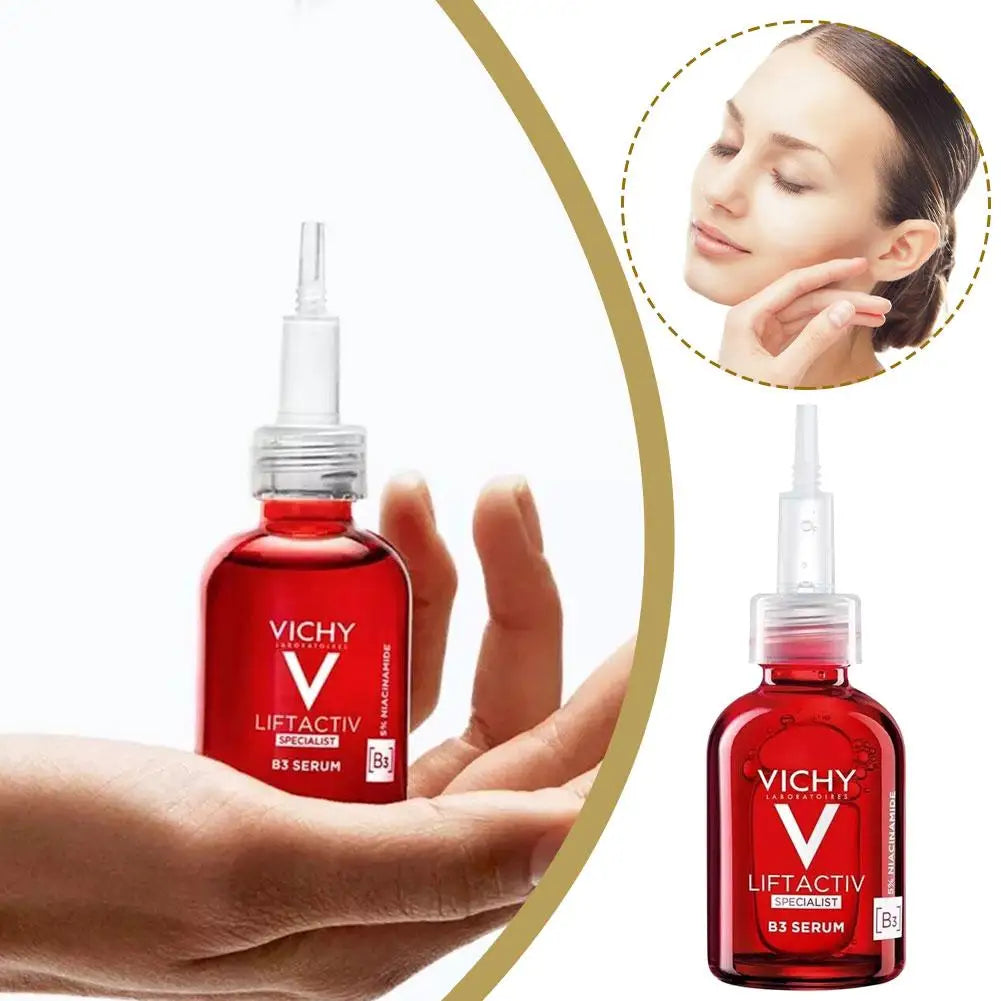 VICHY Facial Serum 16% B3 Rejuvenating Collagen Cream HA Moisturizing Facial Cream Peptide Lifting Anti-Wrinkle Brightening