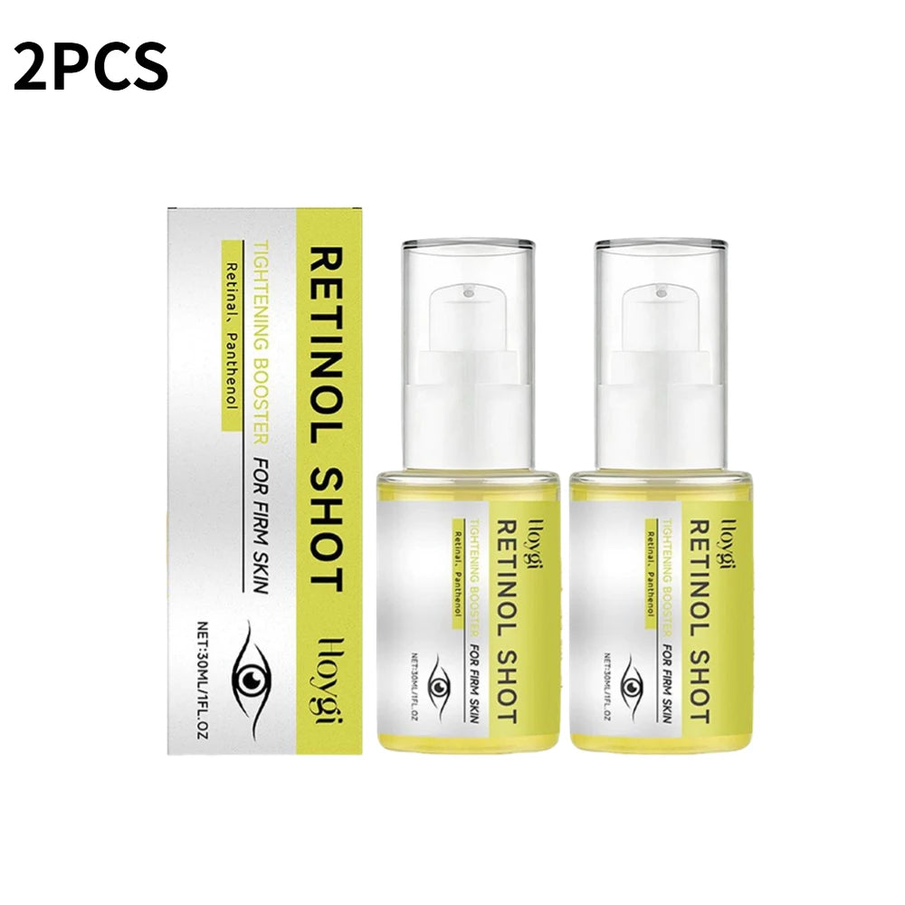 Korean Retinol Shot Tightening Booster Eye Cream Shrinking Dark Circles Anti Wrinkle Firming Enhancer Repair Serum Skin Care