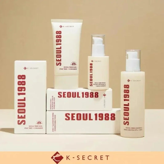 Ksecret Seoul 1988 Essence Moisturizing/4% Retinol Eye Cream/Sunscreen/Snail Cream/Face Cleanser Facial Skin Care Products
