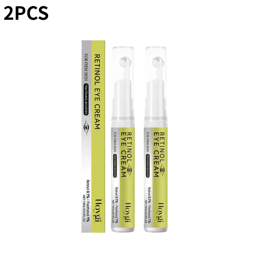 Korean Retinol Shot Tightening Booster Eye Cream Shrinking Dark Circles Anti Wrinkle Firming Enhancer Repair Serum Skin Care