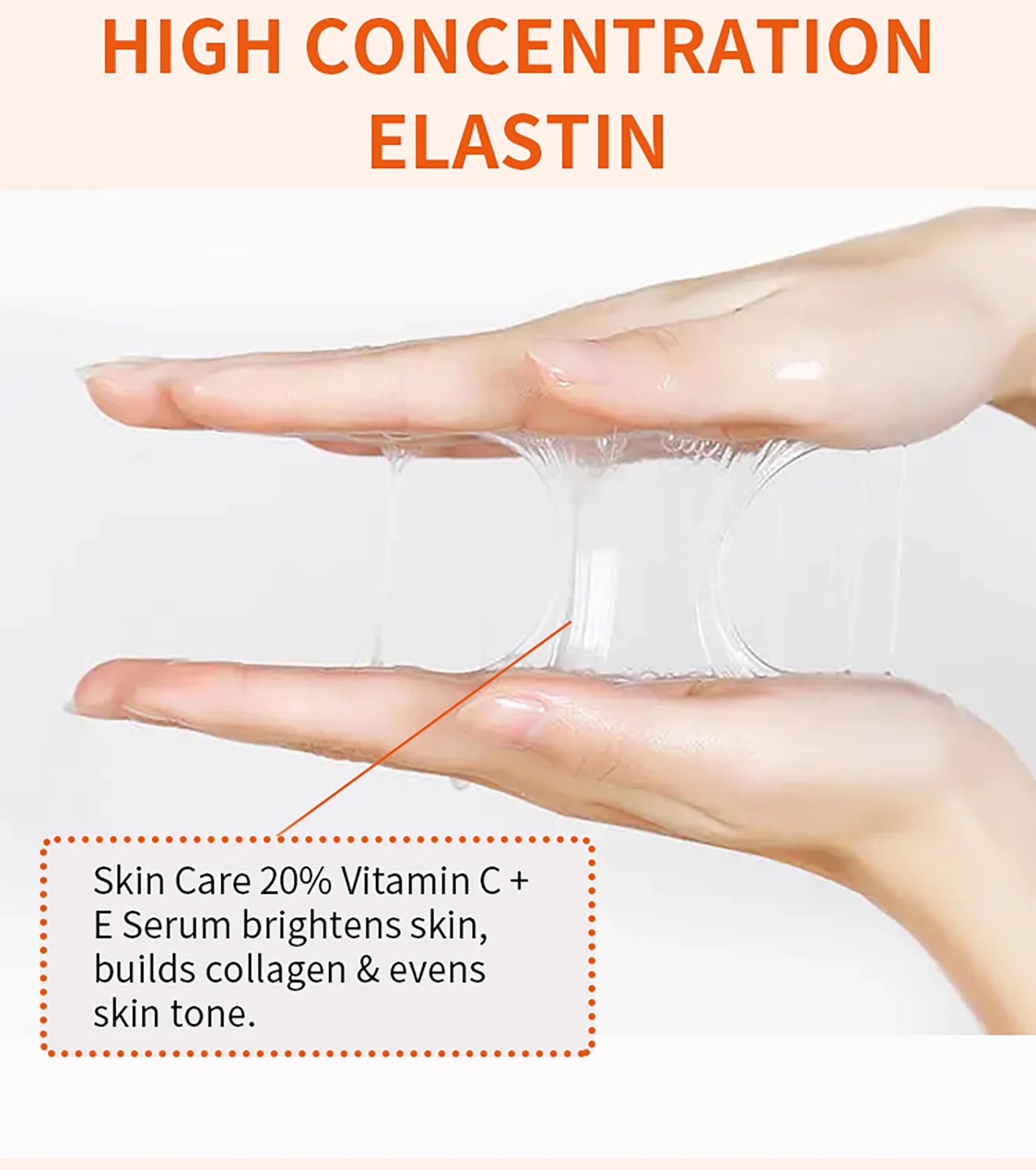 AILKE Brightening Serum, Whitening, Moisturizes, Hydrates, Clean Skin, Reduce Wrinkles, Dark Spots, With Vitamin C, Vitamin E