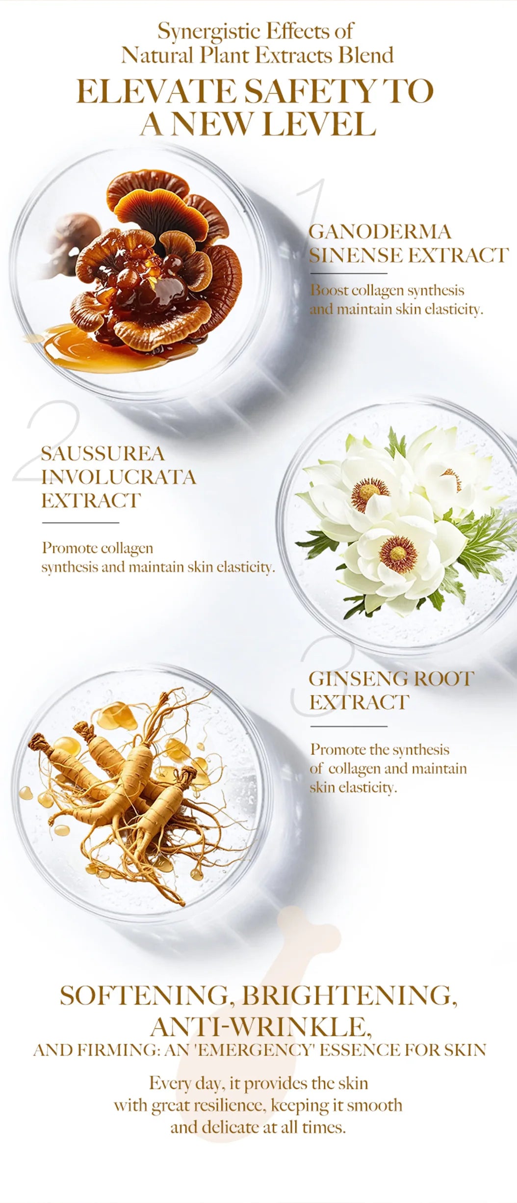 Hyaluronic Acid Capsules Serum Repair Moisturizing Face Serum Anti-Wrinkle Firming Brighten Deeply Nourishes Firming  Skin Care