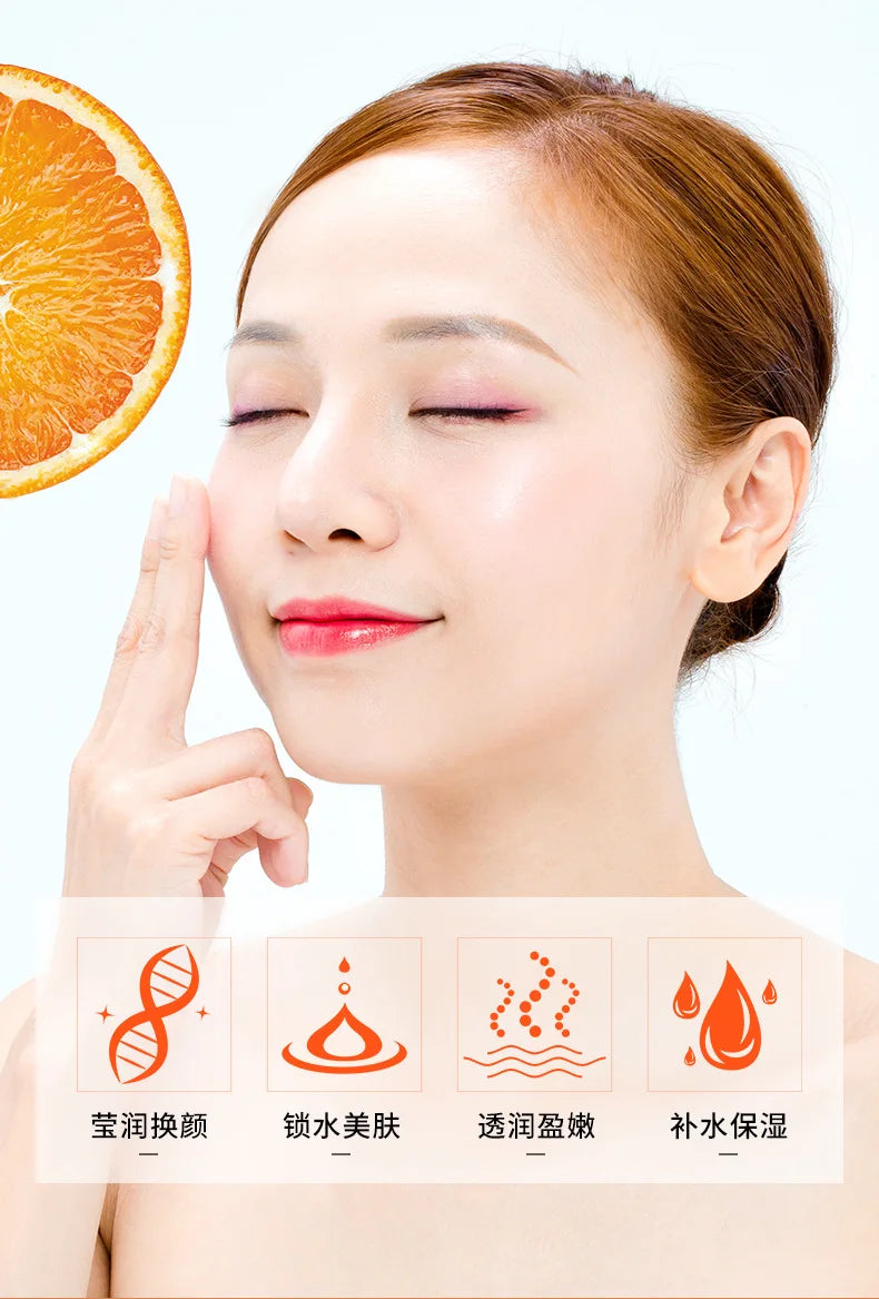BIOAQUA Vitamin C Serum for Face Moisturizing Brightens Skin Repair Smooth Facial Essence Serum Facial Care Skincare Products
