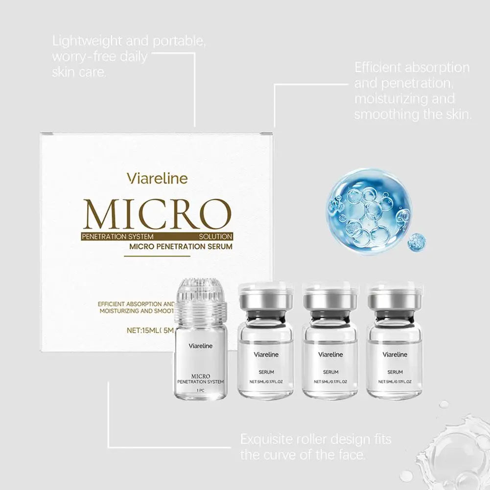 15ml Multi-dimensional Hydration Improves Skin Tone Micro-Penetration System Serum Refreshing Deep Moisturizing Facial Essence