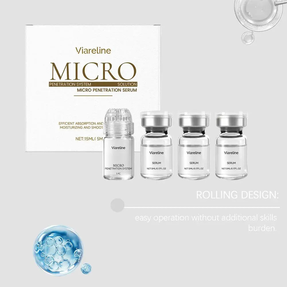 15ml Multi-dimensional Hydration Improves Skin Tone Micro-Penetration System Serum Refreshing Deep Moisturizing Facial Essence