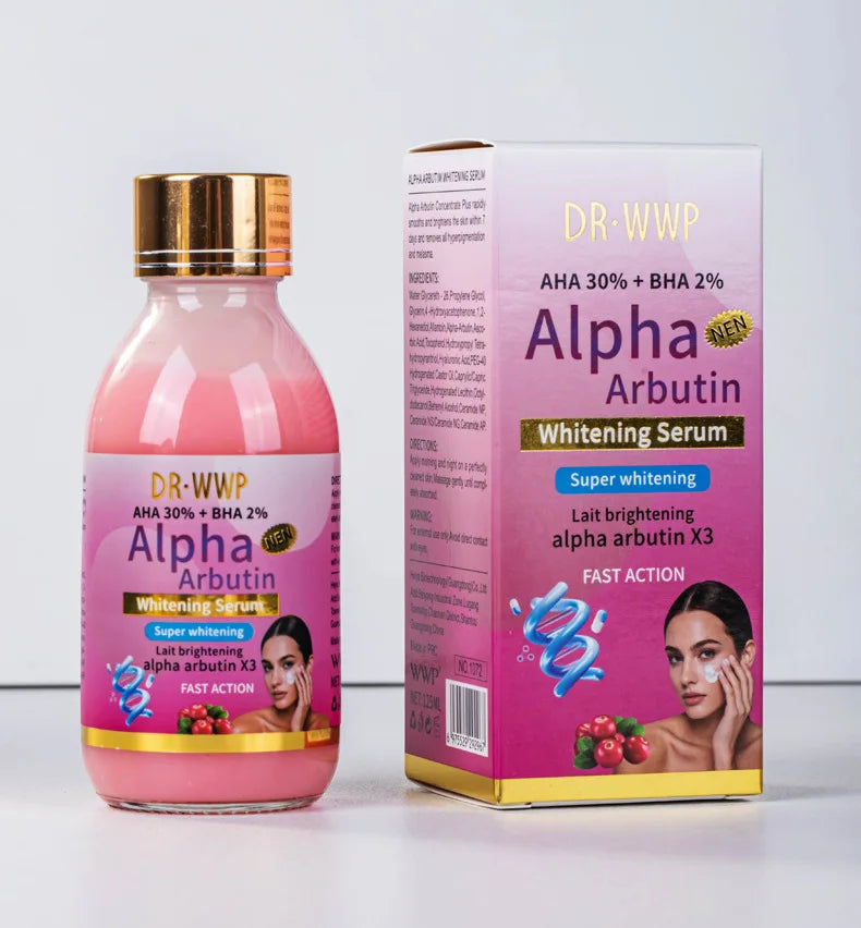 AHA Turmeric Serum Moisturizing Moisturizing Firming Skin Anti-aging Brightening Skin Tone Facial Serum Lotion Arbutin Solution