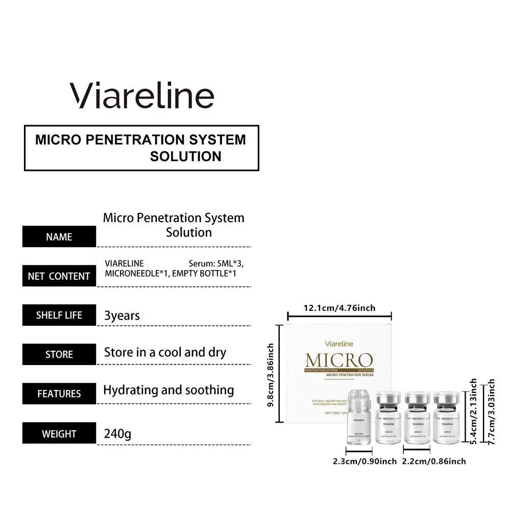 15ml Multi-dimensional Hydration Improves Skin Tone Micro-Penetration System Serum Refreshing Deep Moisturizing Facial Essence