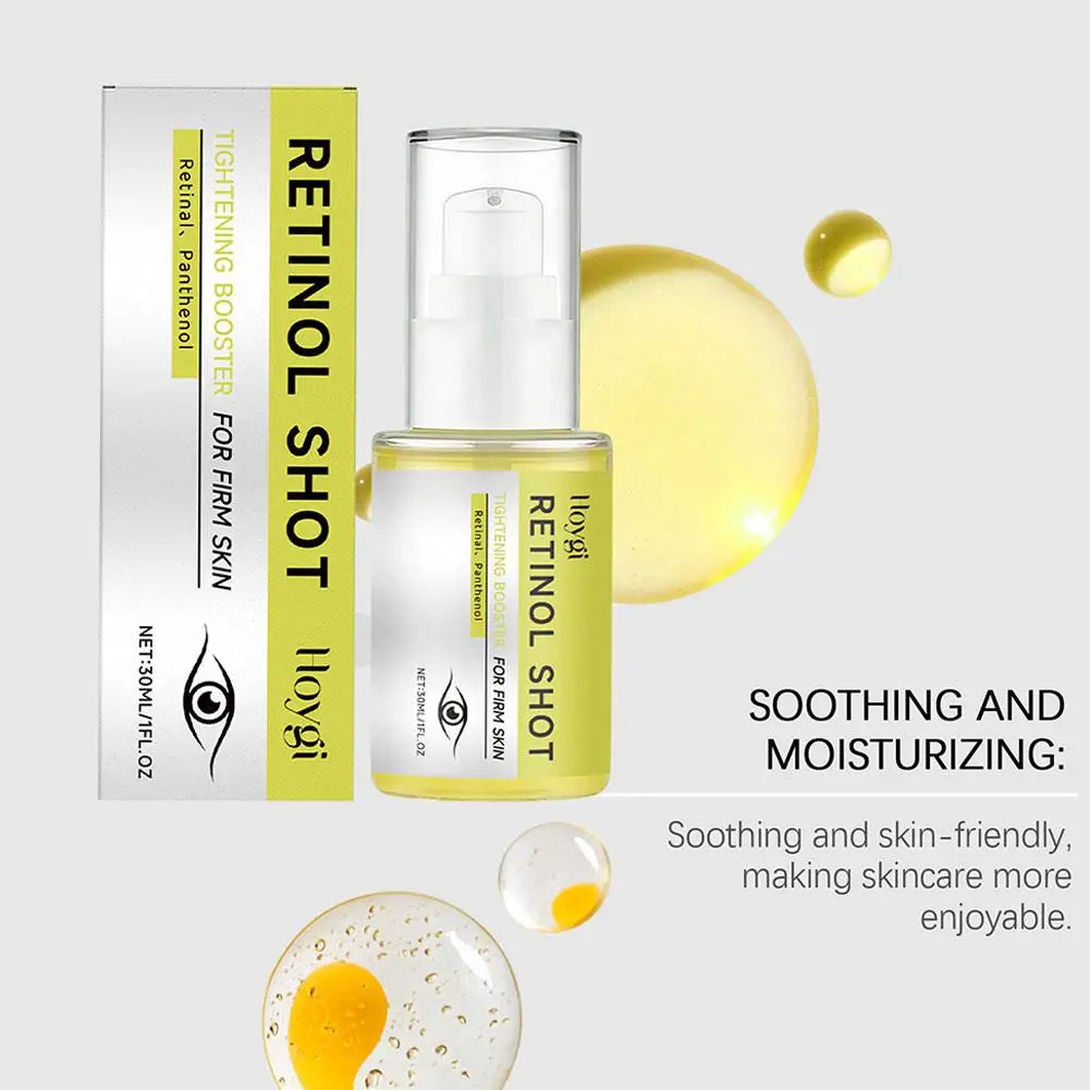 Korean Retinol Shot Tightening Booster Eye Cream Shrinking Dark Circles Anti Wrinkle Firming Enhancer Repair Serum Skin Care