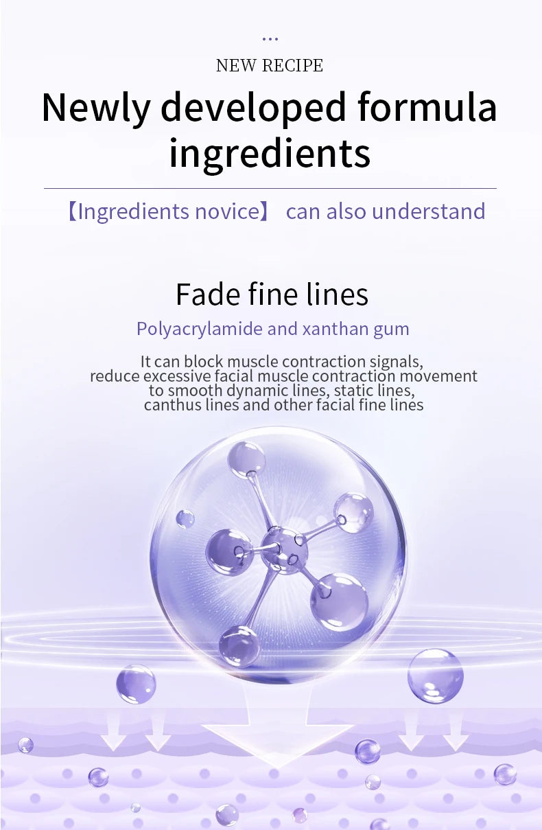 O'CHEAL Anti- Wrinkle Eye Cream With Roller Ball Quick Drying Hydrating Hyaluronic Acid Refreshing Eye Serum Fades Fine Line