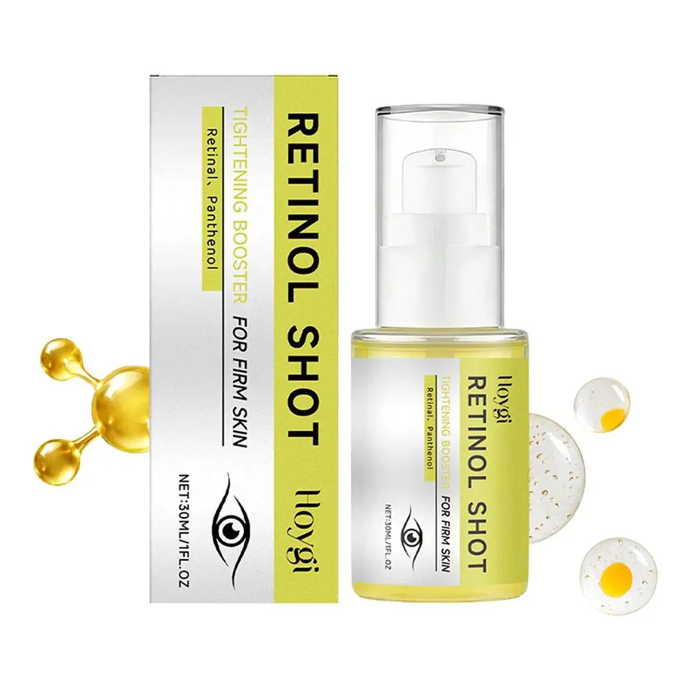Korean Retinol Shot Tightening Booster Eye Cream Shrinking Dark Circles Anti Wrinkle Firming Enhancer Repair Serum Skin Care
