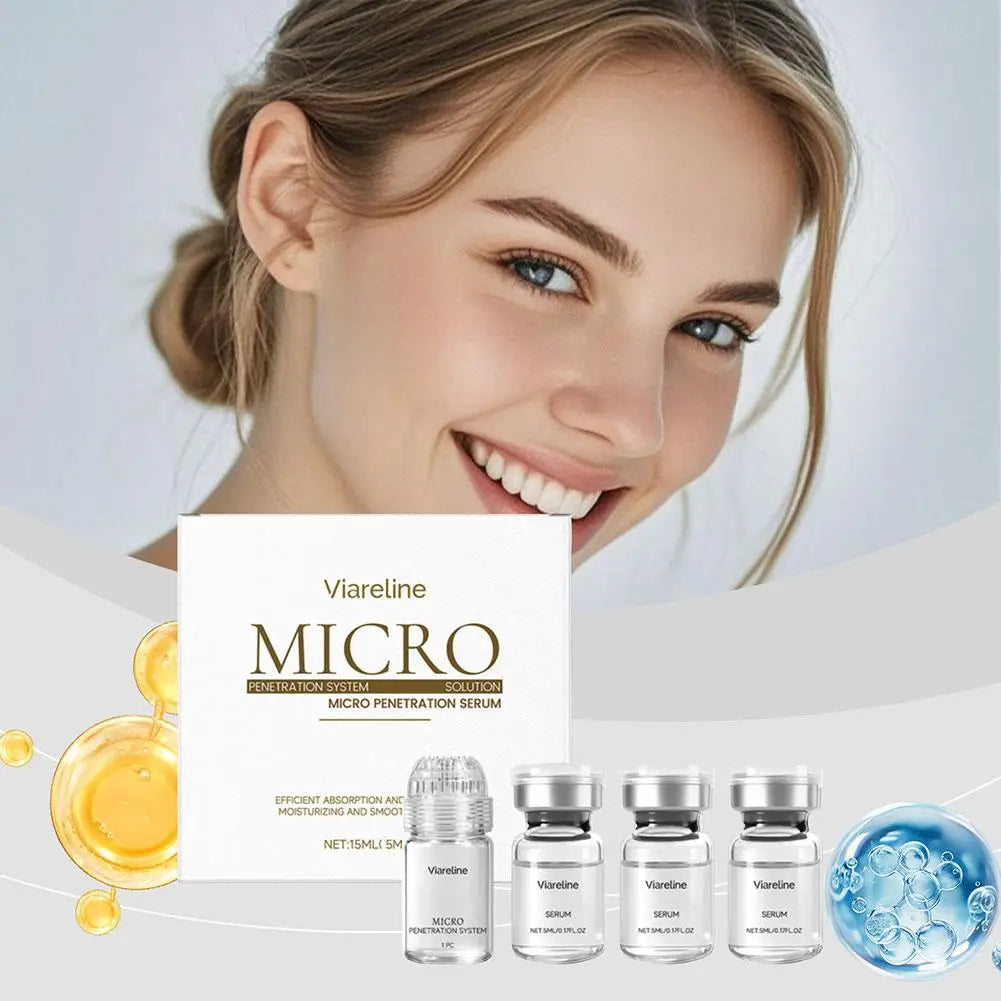 15ml Multi-dimensional Hydration Improves Skin Tone Micro-Penetration System Serum Refreshing Deep Moisturizing Facial Essence