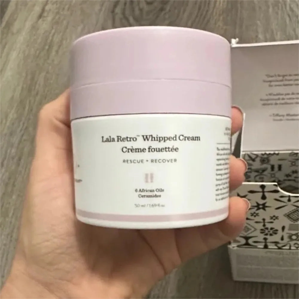 50ml Drunk Elephant Lala Retro Whipped Cream Hydrating Face Peptide Moisturizer Ceramide Skin Barrier Repair For Dry Skin Care
